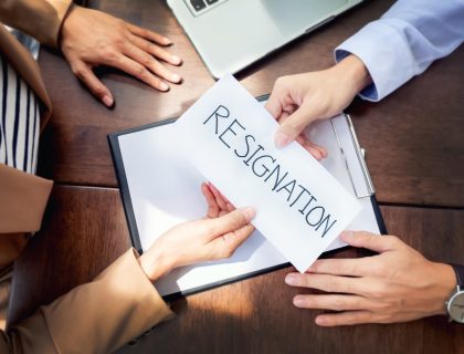 How to write a letter of resignation