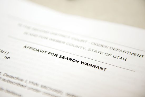 What is a warrant in writing? 