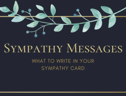 Sympathy Card Messages For Loss Of Father: Condolence Message Examples