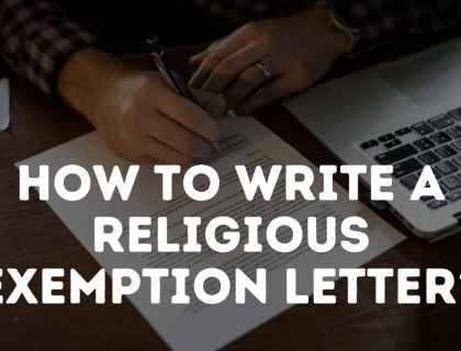 What Is A Religious Exemption Letter? How To Write A Religious Exemption Letter?